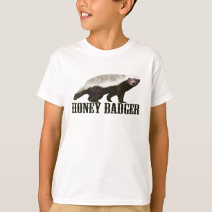 Honey Badger Wild Animal T-shirt