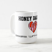 Honey Badgers Love Babes with Brains Mok (Voorkant links)