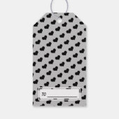 Honey Bee, Baby shower dank je wel Cadeaulabel (Achterkant)