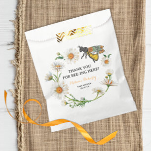 Honey Bee Baby shower Favoriete Bag Dank je, lie Bedankzakje