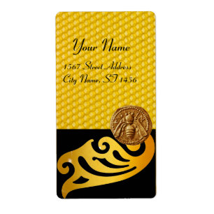 HONEY BEE ,BEEKEEPER APIARIST BEEKEEPING ETIKET