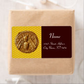 HONEY BEE ,BEEKEEPER APIARIST ETIKET (Insitu)