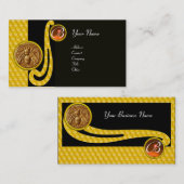 HONEY BEE ,BEEKEEPER APIARIST MONOGRAM VISITEKAARTJE (Voorkant / Achterkant)