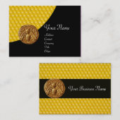 HONEY BEE ,BEEKEEPER APIARIST VISITEKAARTJE (Voorkant / Achterkant)