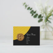 HONEY BEE ,BEEKEEPER APIARIST VISITEKAARTJE (Staand voorkant)