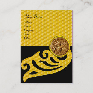 HONEY BEE ,BEEKEEPER APIARIST VISITEKAARTJE