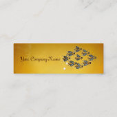 HONEY BEE, BEEKEEPER/bijenteelt Mini Visitekaartje (Achterkant)