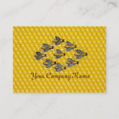 HONEY BEE, BEEKEEPER/bijenteelt Visitekaartje (Achterkant)