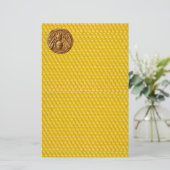 HONEY BEE ,BEEKEEPER BRIEFPAPIER (Staand voorkant)