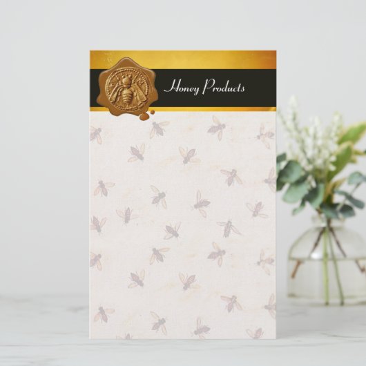 HONEY BEE ,BEEKEEPER BRIEFPAPIER (Staand voorkant)