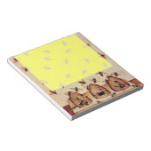 HONEY BEE ,BEEKEEPER NOTITIEBLOK (Schuin)