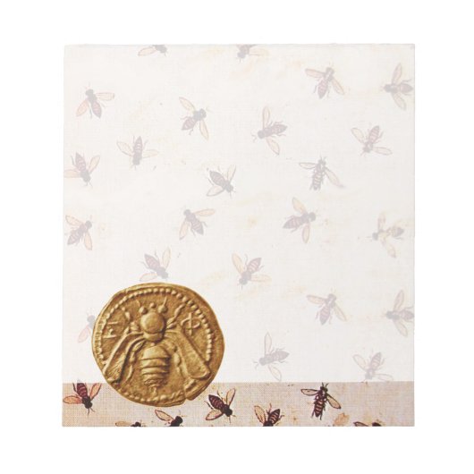 HONEY BEE ,BEEKEEPER NOTITIEBLOK (Voorkant)