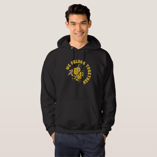 Honey Bee Beekeeping Beekeeper Honeybee Apiary Api Hoodie (Voorkant volledig)