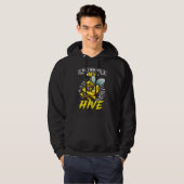 Honey Bee Beekeeping Beekeeper Honeybee Apiary Api Hoodie (Voorkant volledig)
