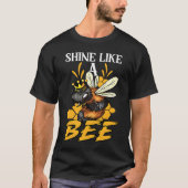 Honey Bee Beekeeping Beekeeper Honeybee Apiary Api T-shirt (Voorkant)