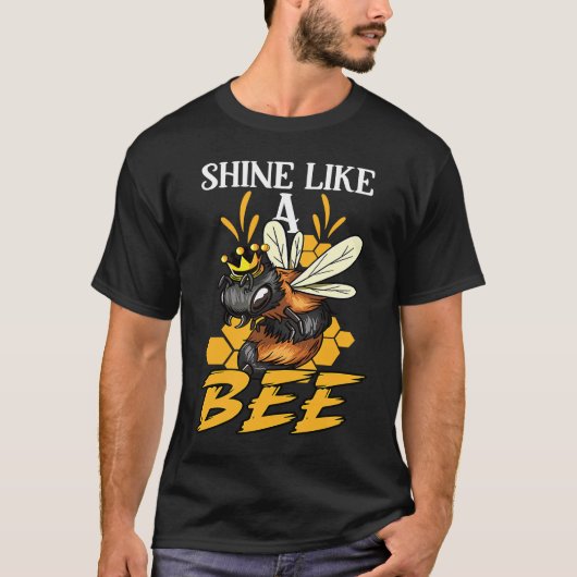 Honey Bee Beekeeping Beekeeper Honeybee Apiary Api T-shirt (Voorkant)