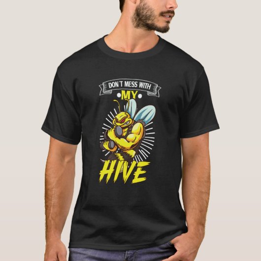 Honey Bee Beekeeping Beekeeper Honeybee Apiary Api T-shirt (Voorkant)