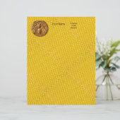 HONEY BEE ,BEEKEEPING GEPERSONALISEERD BRIEFHOOFD (Staand voorkant)