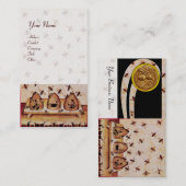 HONEY BEE ,BEEKEEPING VISITEKAARTJE (Voorkant / Achterkant)