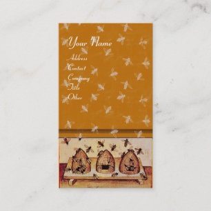 HONEY BEE ,BEEKEEPING VISITEKAARTJE