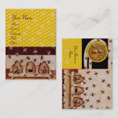 HONEY BEE ,BEEKEEPING VISITEKAARTJE (Voorkant / Achterkant)