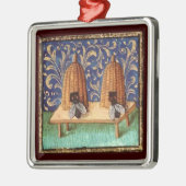 HONEY BEE, BEEKEPER BEEKEEPAPIRIST METALEN ORNAMENT (Links)