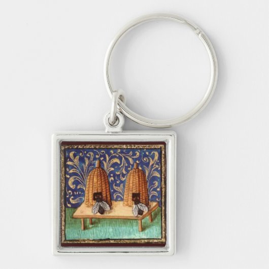 HONEY BEE, BEEKEPER BEEKEEPAPIRIST SLEUTELHANGER (Voorkant)