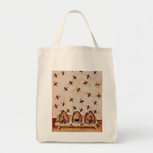 HONEY BEE, BEEKEPER TOTE BAG