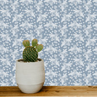 Honey Bee Blue and White
