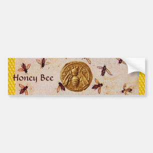 HONEY BEE BUMPERSTICKER