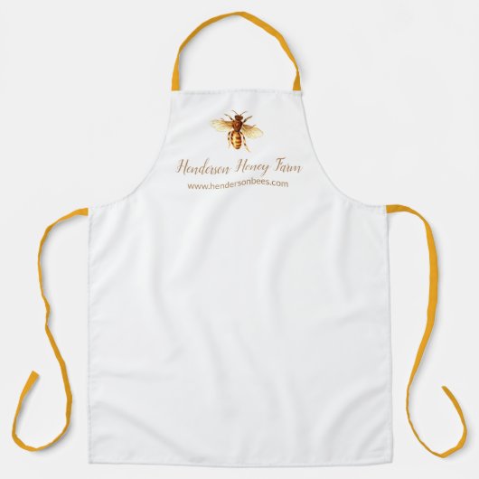 Honey Bee Business Branding Schort (Voorkant)