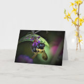 Honey Bee, carte (Fleur jaune)