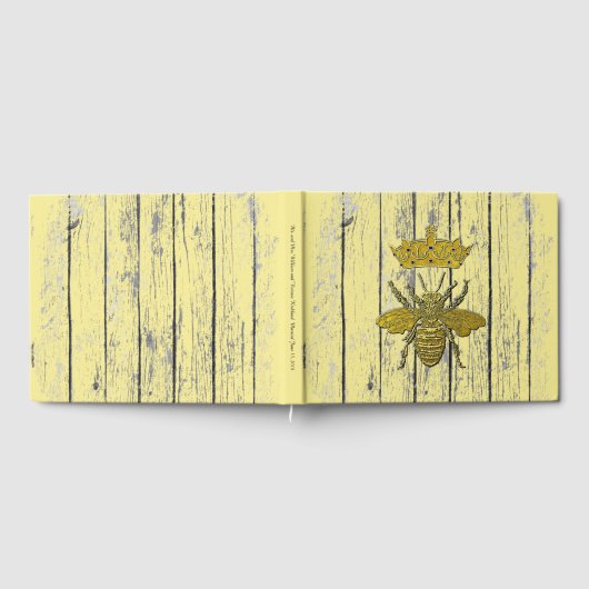 Honey Bee Crest & Jouw Kleur Gastenboek (Volledig)