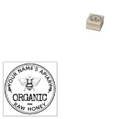 Honey Bee Custom Logo Rubber Stempel voor Labels (Gestempeld)