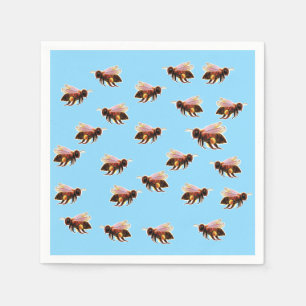 Honey Bee Flying Napkins Servet