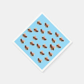 Honey Bee Flying Napkins Servet (Hoek)