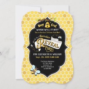 Honey Bee Genre Reveillez Invitation