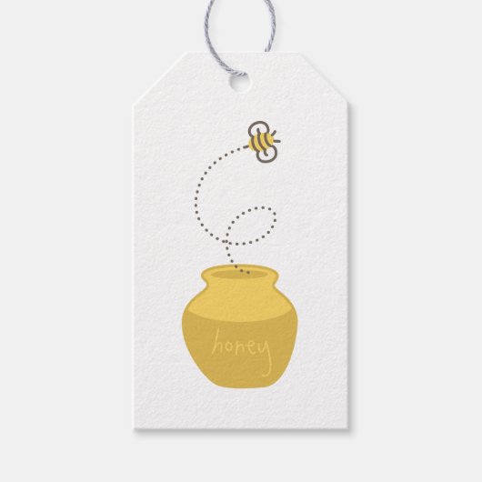 Honey Bee Gift Labels Cadeaulabel (Voorkant)
