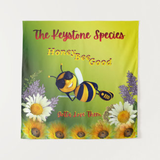 Honey Bee Good - The Keystone Species Wandkleed