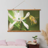Honey bee Hanging Tapestry Hangend Wandkleed (Slaapkamer)