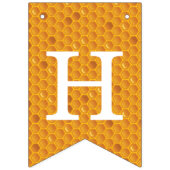 Honey Bee Happy Birthday Vlaggetjes (Tweede vlag)