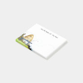  Honey Bee Hive Custom Script Stickies Post-it® Notes (Schuin)