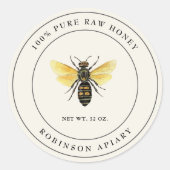  Honey Bee Label (Voorkant)