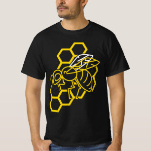 Honey Bee Lover Gift - Honingraat T-shirt