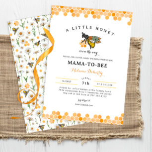 Honey Bee Mama à Bee Baby shower Invitation