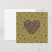 Honey Bee Marrakesh Heart (Voorkant / Achterkant)