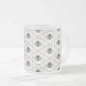 Honey Bee Matglas Koffiemok (Voorkant rechts)