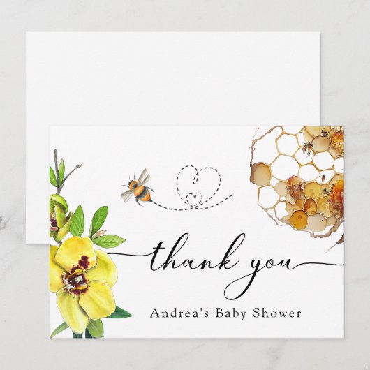 Honey Bee | Merci  (Devant / Derrière)