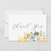 Honey Bee Merci Cartes (Dos)