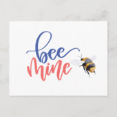 Honey Bee Mine Funny Valentijnsdag Kaart (Voorkant)